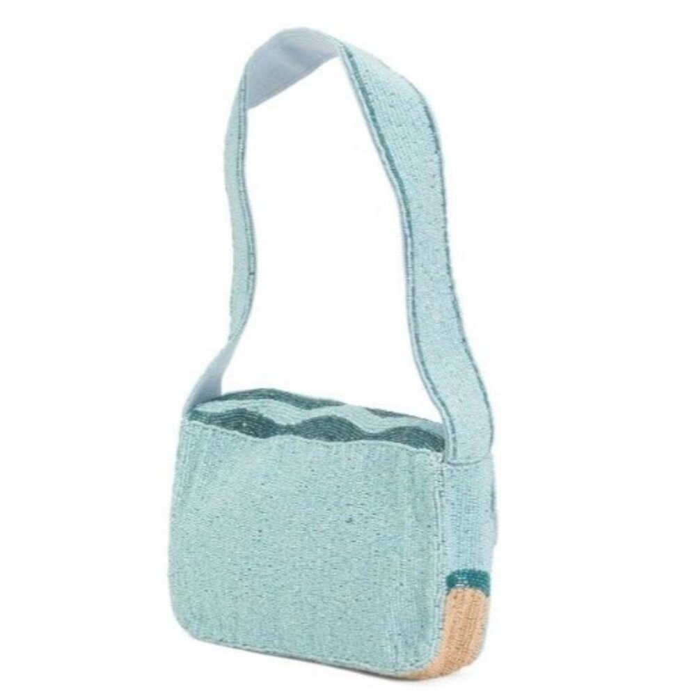 Beach-Themed Beaded Shoulder Bag By Sol And Mer - Picture 4 of 4